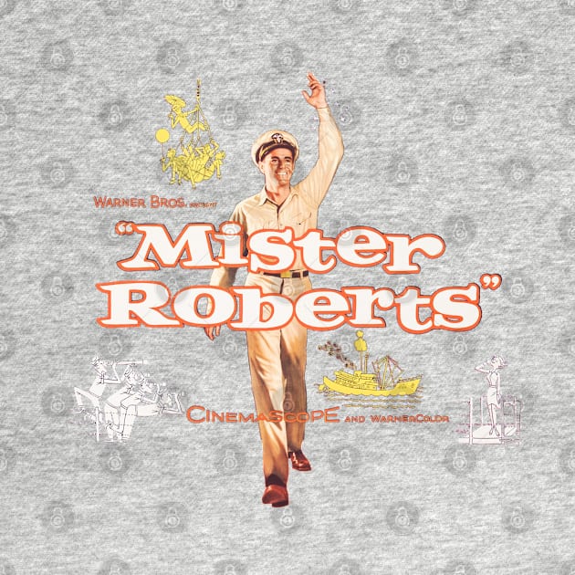 Mister Roberts Movie Poster by MovieFunTime